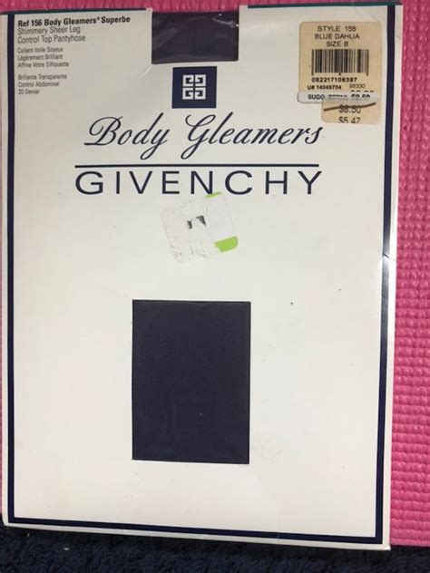 givenchy pantyhose blue dahlia|Vintage Givenchy Body Gleamers 157 Blue Dahlia Sz. A Sheer .